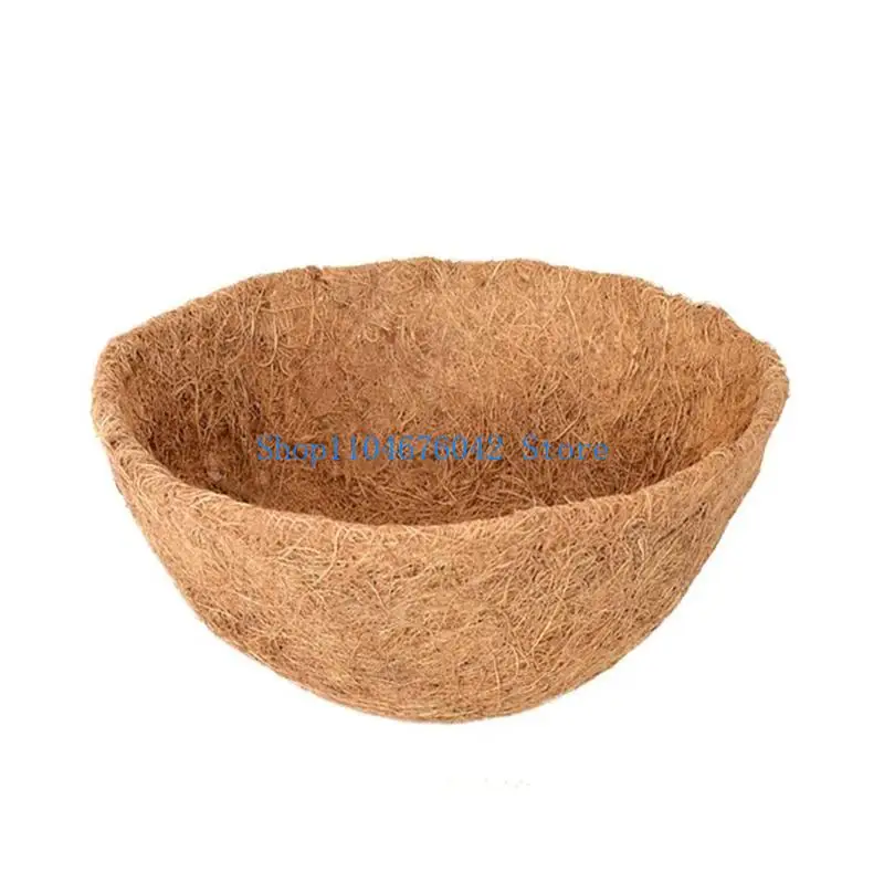 652F Coconut-Palm Cushion For Plastic Flower Pot Square Circle Gardening Soil Lock-Design Mat-Flower Pot Plant Change Cushion