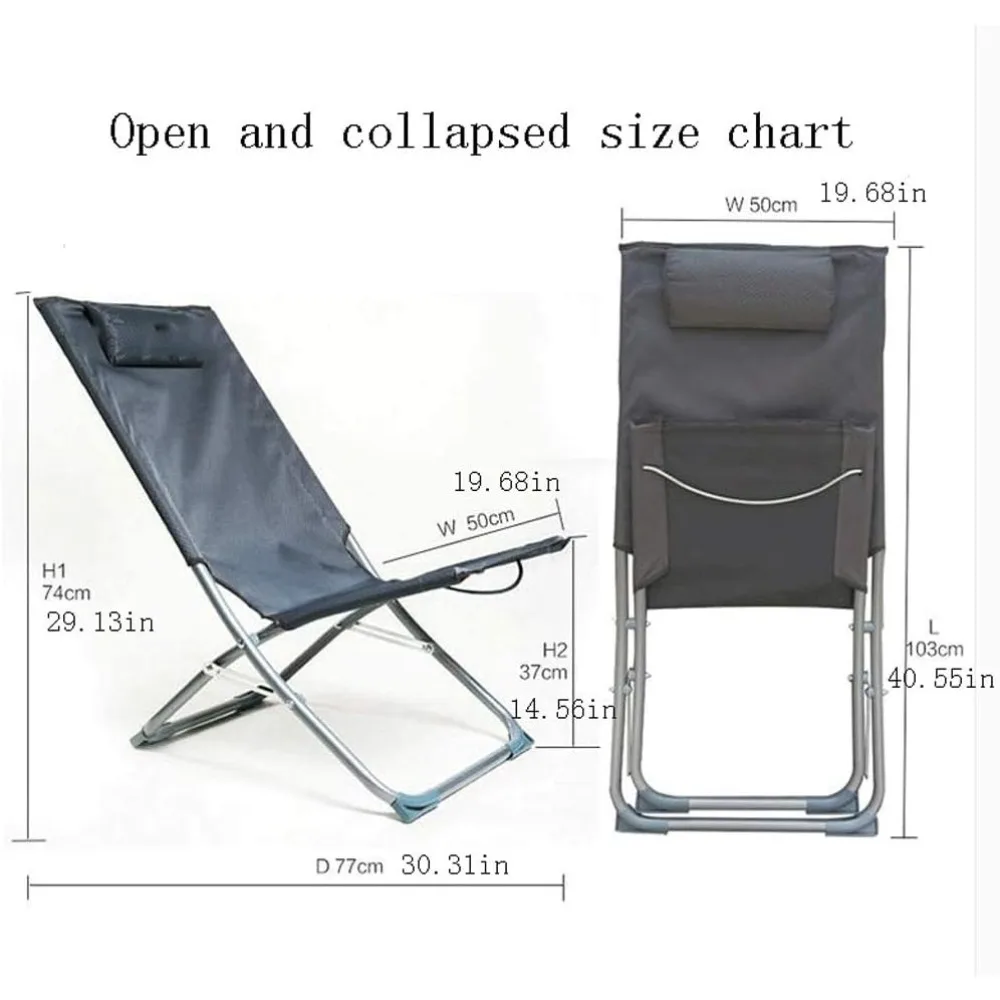 كرسي محمول قابل للطي للاستخدام الخارجي - إعداد سريع، تصميم متين للأنشطة الخارجية والحديقة والشاطئ
