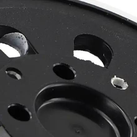 Backing Pad Power Tool 1pc Practical Replacement Sanding Pad 5 Inch/125mm Accessories Black And   Backing Pad