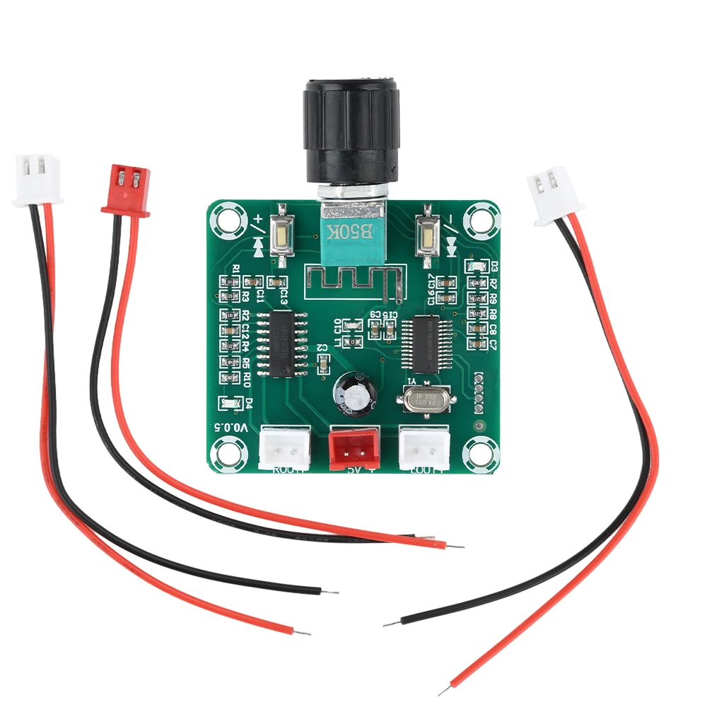 Płytka wzmacniacza Bluetooth 5.0 klasy D PAM8403 Wzmacniacz audio 2.0 kanał Stereo 5WX2 Wzmacniacz cyfrowy z regulacją głośności