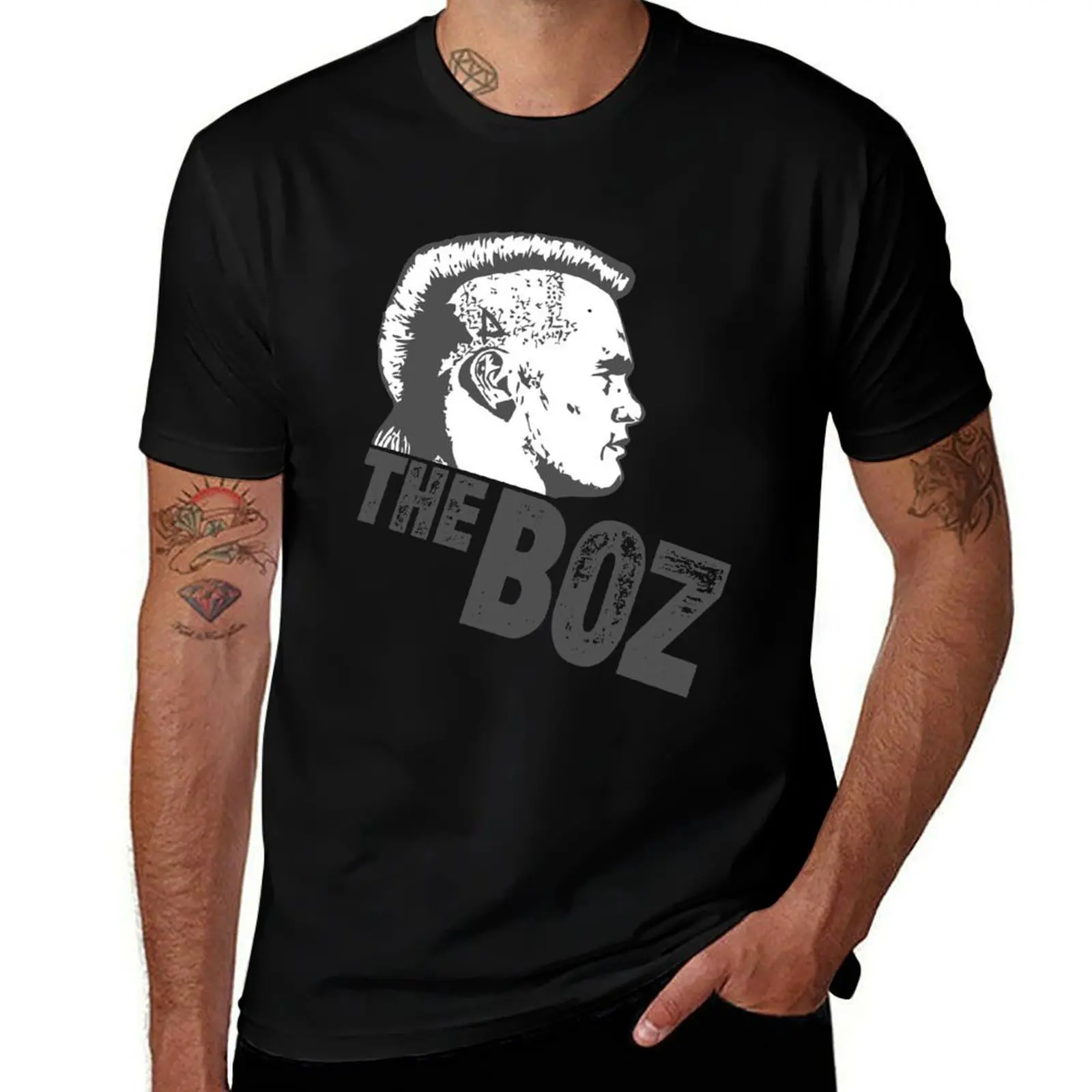 

Brian Bosworth, The BOZ T-Shirt Work Duty Casual T-Shirt