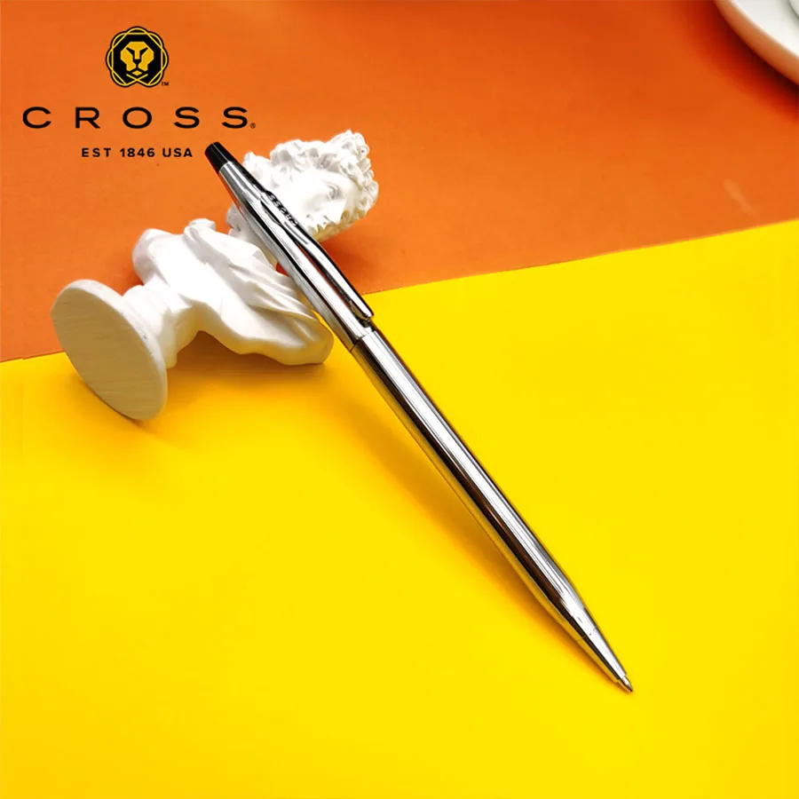 

CROSS classic heavy feel metal ballpoint pen Business office men's and women's signature pen high-grade gift students school sta
