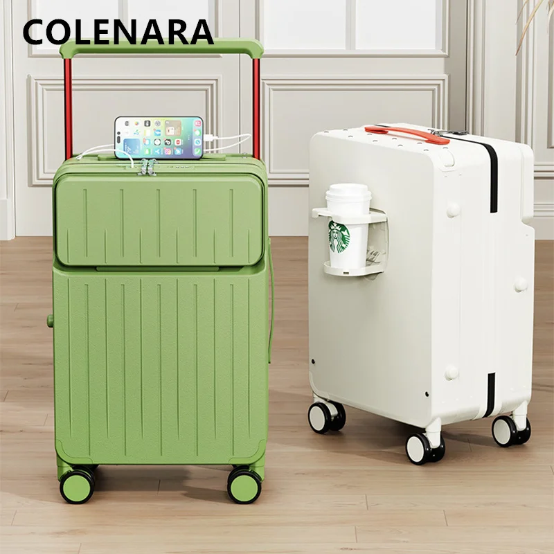 COLENARA Suitcase Front Opening Boarding Case 20