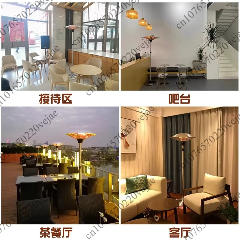 Umbrella-shaped Outdoor Patio Heaters Office Winter Heating European Commercial Garden Restaurant Heater Home America Fireplace