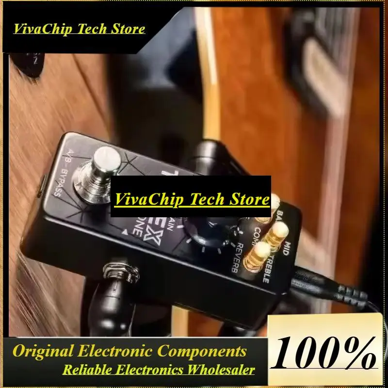 ViVaSTonex One Multi-function Guitar/bass Effects Pedal Built-in Usb Port With Audio Interface For Recording And Preset Manageme