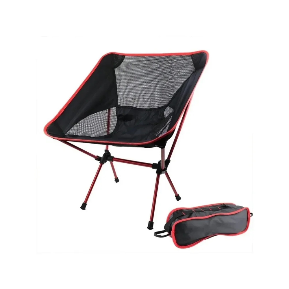 Camping Chair Garden Chair Lightweight Folding Chair Foldable Outdoor Backpacking Chair Super Durable Aluminum Alloy Frame