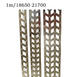 1m 2P 3P 4P dislocated nickel tape 0.15mm thick 19.5mm/22.7mm hole spacing for 18650/21700 lithium battery spot welding