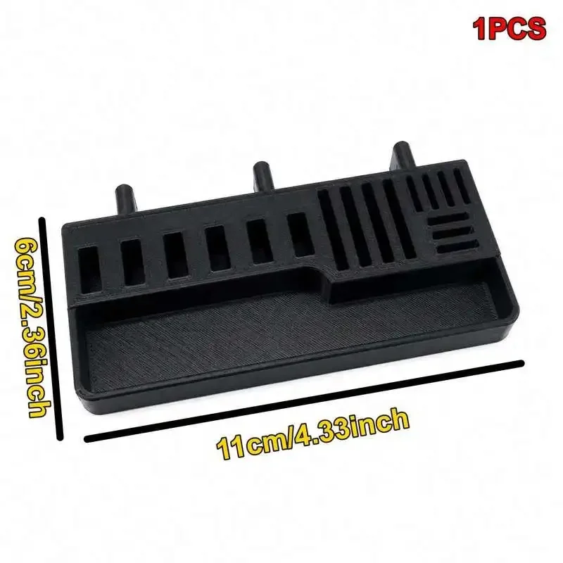 SD And USB Flash Drive Organizer Bracket Compatible With Skadis Pegboard Wall Mount Digital Component Holder