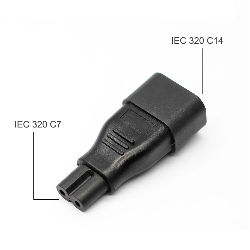C14-C7 IEC 320 C14 to C7 3 Pole Male to 2Pole Female Figure 8 Power Adapter Converter