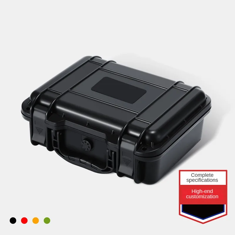 Portable Waterproof Toolbox Rigid Plastic Case Hard Flight Case Shockproof Sealed Box Portable Small Equipment Plastic Toolbox