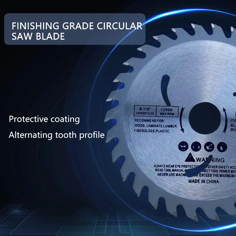 1pc 125mm 5 インチ丸鋸刃 30 歯超硬木材切断ディスク 20mm ボア木工用
