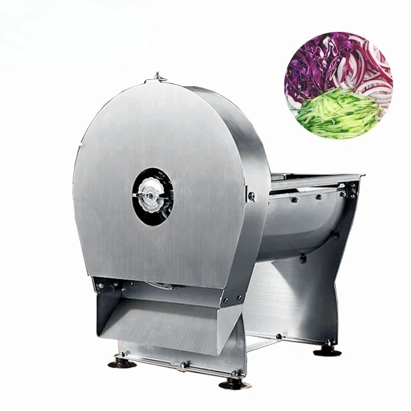 Electric Vegetable Cutter Stainless Steel Commercial Adjustable Automatic Fruit Shredder Home