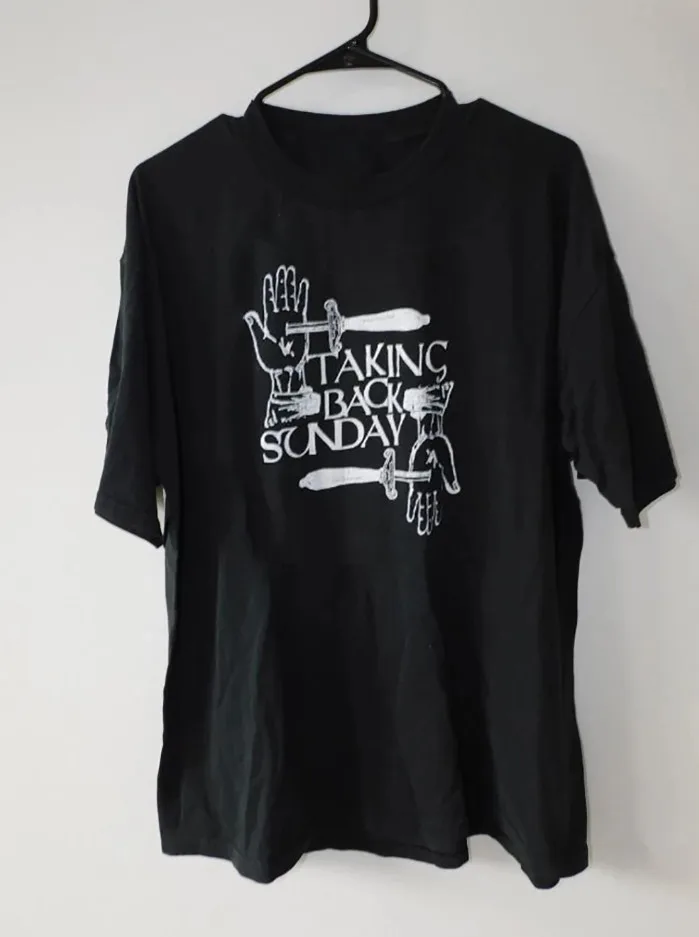 

Taking Back Sunday band first punk rock T-shirt, size S-5XL