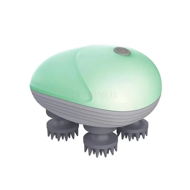 

Electric Head Massager Scalp Massager Waterproof Body Massage Health Care Shoulder Neck Deep Tissue Kneading Cat Massage