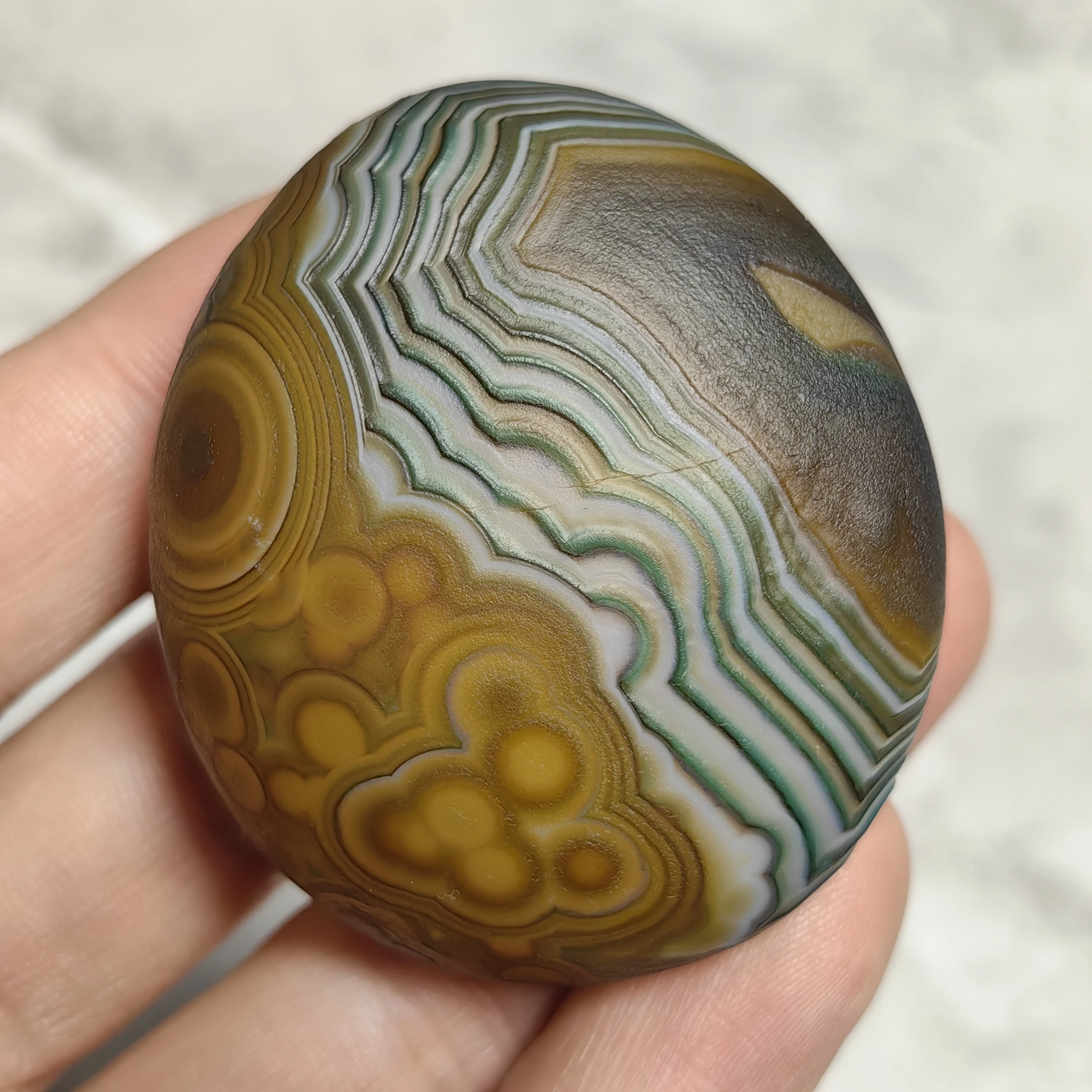 

Natural Alxa Sardonyx Agate Eye Stone Mineral Specimen Energy Crystal Healing Magic Chakra Stone home decor