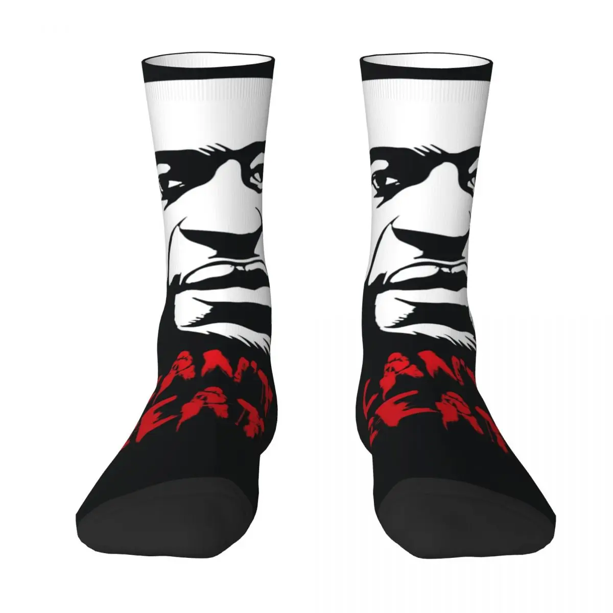 النساء الرجال الجوارب مزق جورج فلويد لا أستطيع التنفس العدالة لجورج فلويد الأسود حياة المادة جوارب الشتاء الدافئة جوارب ناعمة