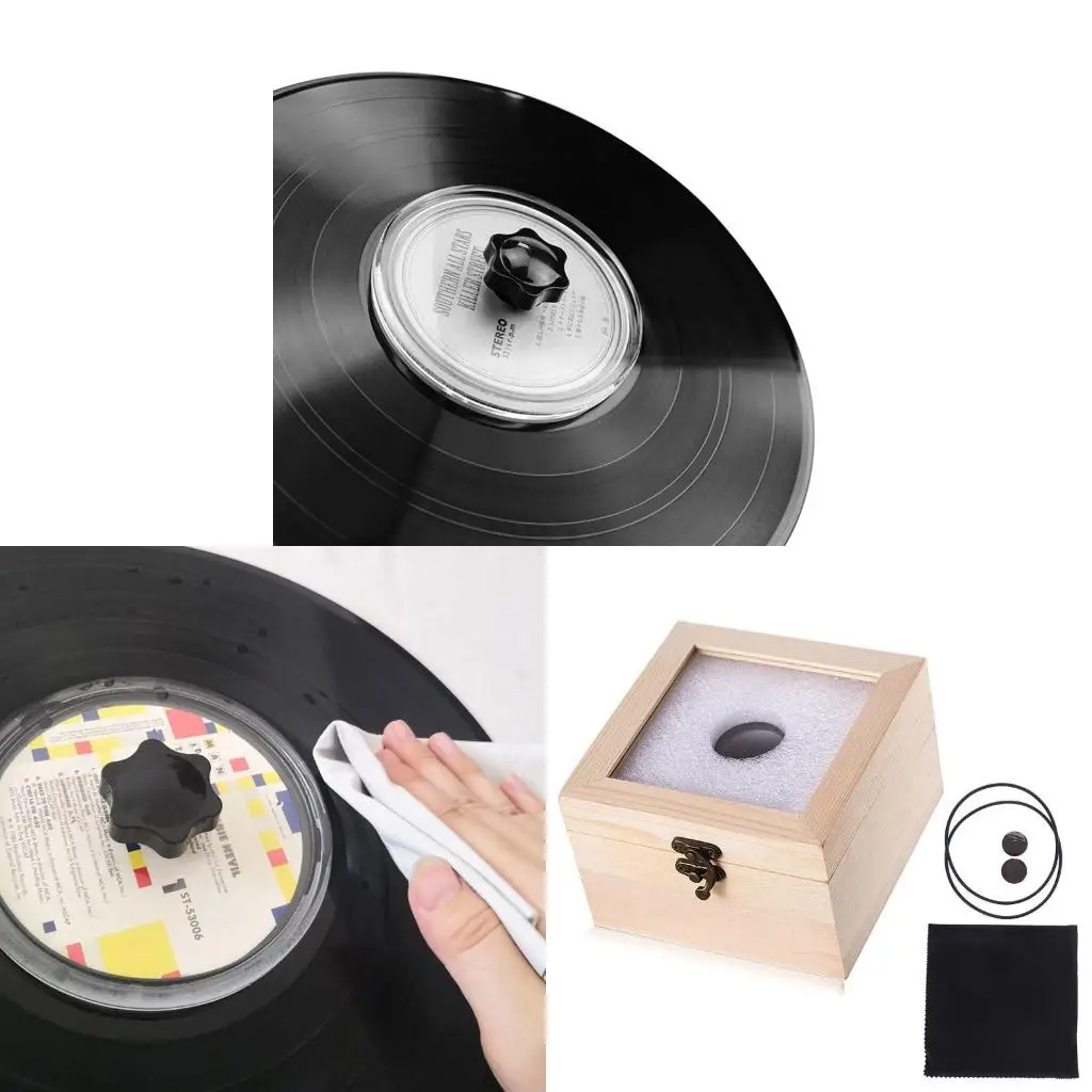 for LP Vinyl Record Clean Label Saver Record Cleaning Protector Waterproof Label Saver Record Cleaner Clamp Care Tool