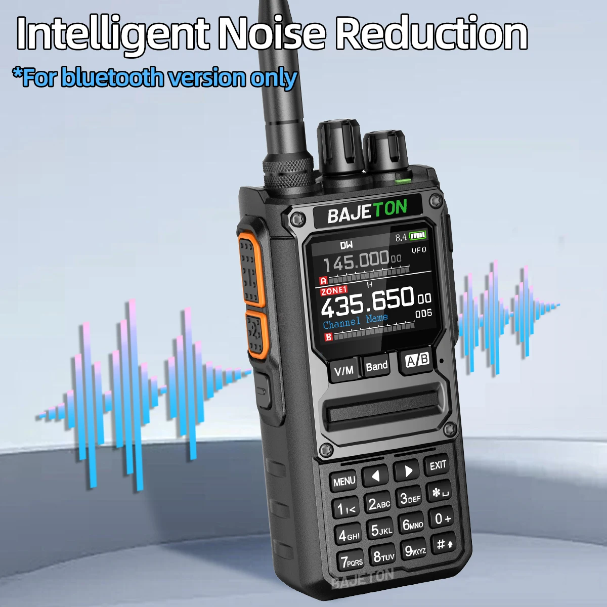 BAJETON BJ-7800 اسلكية تخاطب طويلة المدى SW MW LW AM SSB CB 10 واط تلقي سماعة لاسلكية تعمل بالبلوتوث برمجة الهاتف NOAA ل RT-920