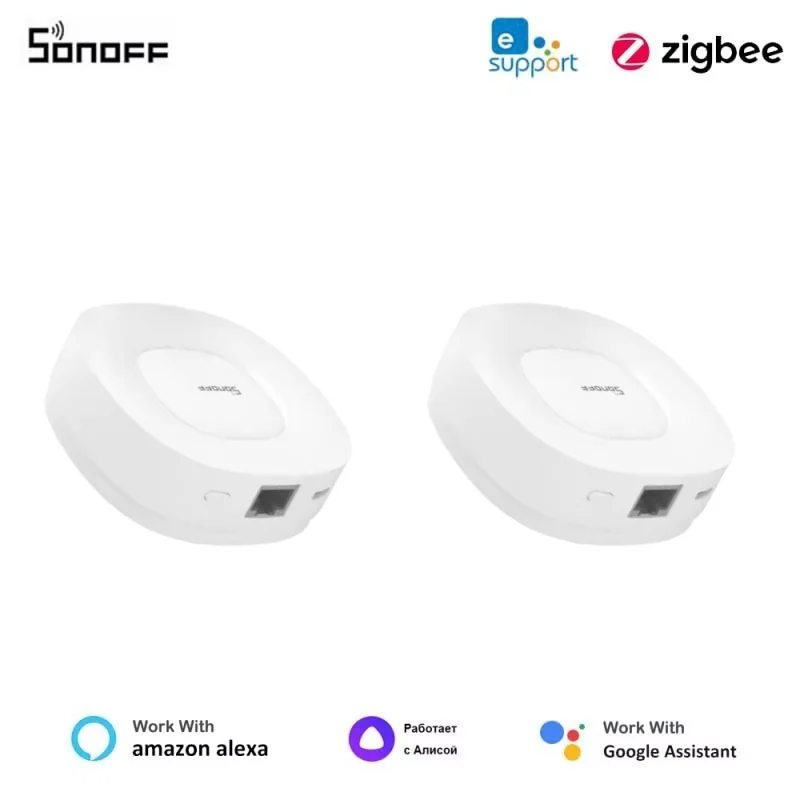 SONOFF ZBBridge-U Matter Zigbee Bridge Ultra Up to 256 Sub-devices Ethernet Connection Smart Home Hub Support Alexa Apple Home