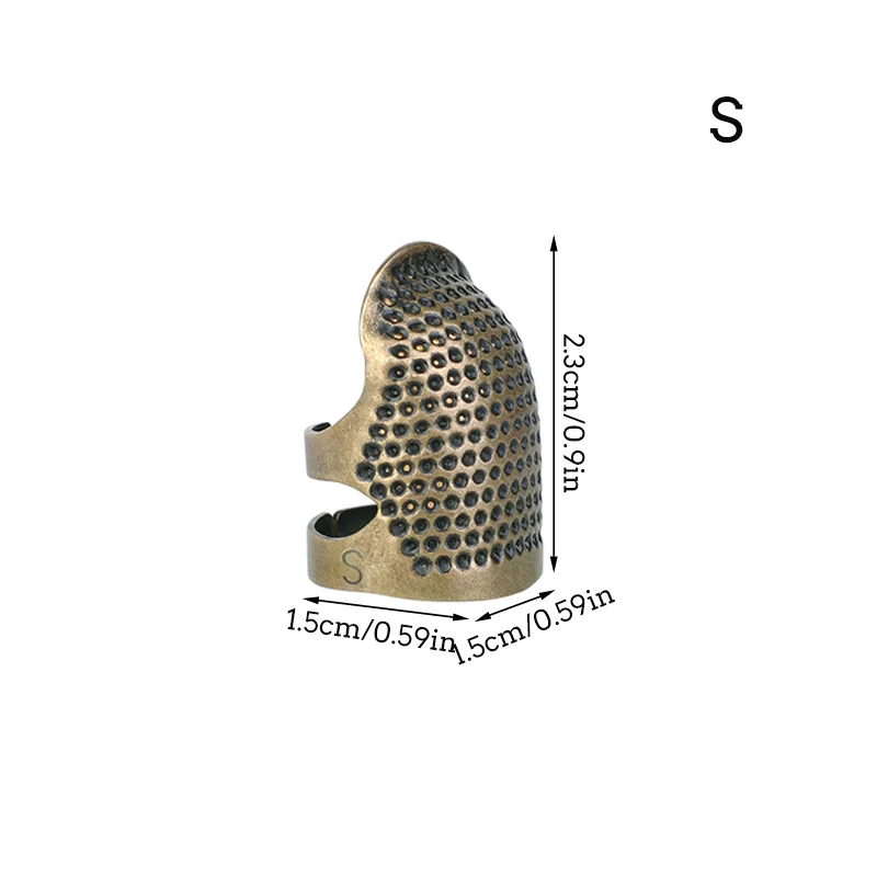 Retro Finger Protector Antique Thimble Ring, Craft Tool
