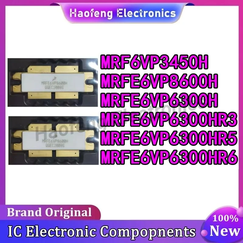 

MRF6VP3450H MRFE6VP8600H MRFE6VP6300H MRFE6VP6300HR3 MRFE6VP6300HR5 MRFE6VP6300HR6 Radio frequency transistor IN STOCK