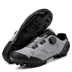 Cycling Flat MTB Shoes Mountain Sneakers Men Footwear Dirt Bike Racing Clit Bicycle Woman Road Spd Speed Cleat Biking