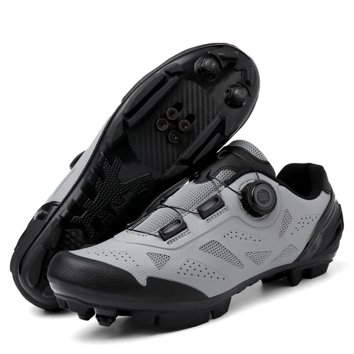 Zapatos planos de ciclismo para hombre y mujer, zapatillas de montaña, calzado para moto de cross, clítoris, bicicleta de carretera, tacos de velocidad Spd