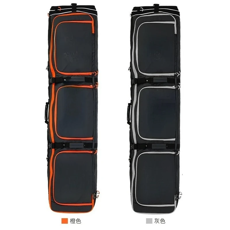 FOR Ski Bag with Rollers,Snowboard Bag, Waterproof Large CapacityBag, Ski Equipment