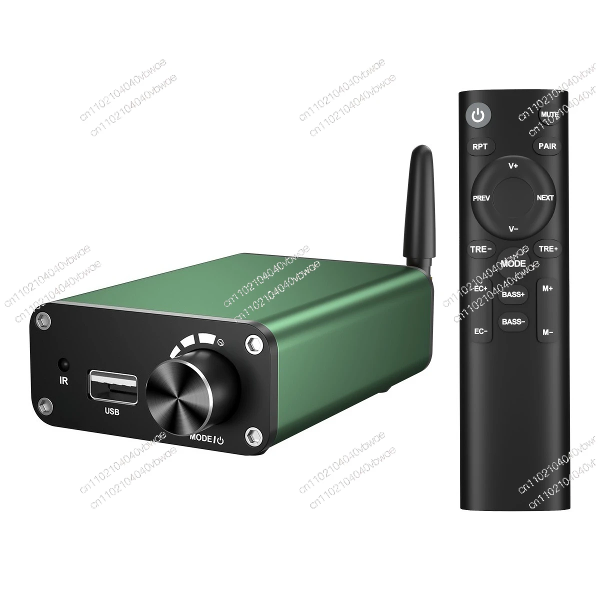 

200W home desktop high-power power amplifier, mini Bluetooth power amplifier 2.0 channel digital power amplifier
