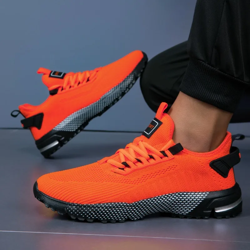 

YRZL Athletic Shoes Men 2025 Breathable Gym Workout Shoes with Non Slip Sole Support Responsive Lightweight Sports Casual Shoes