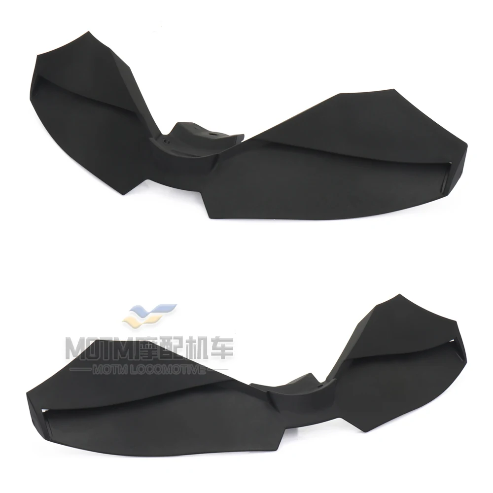 Geeignet für Yamaha MT-09 MT-09SP modifizierte Spoiler-Festluftflügelschere 24-25 Windflügel der Vorderlippe.