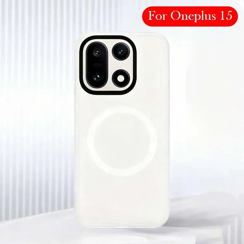 Matte Magnetic Case for Magsafe Oneplus 15 5g Cover