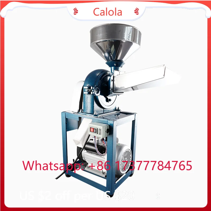 Hot Grain Milling Machine Cereal Crusher Pulverizer Flour Mill for Manufacturing Plant Use