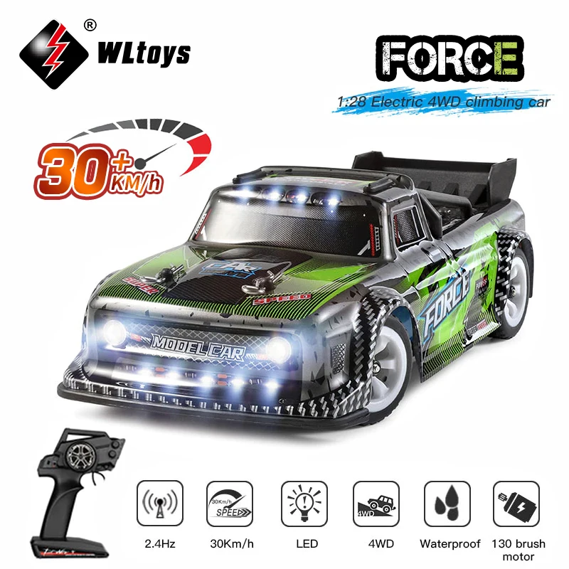 WLtoys 284131 284161 284010 30KM/H 2.4G 1:28 Racing Mini RC Car 4WD Electric High Speed Remote Control Drift Toys for Boy Gifts