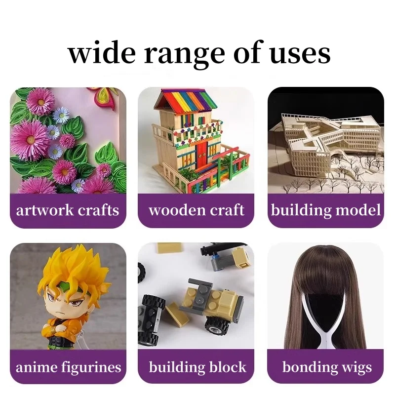 1PCS T9000 Building Block Glue Transparent Soft Multi-purpose 15/50/110ML Adhesive DIY Daily Use Glue Repair Model Toy