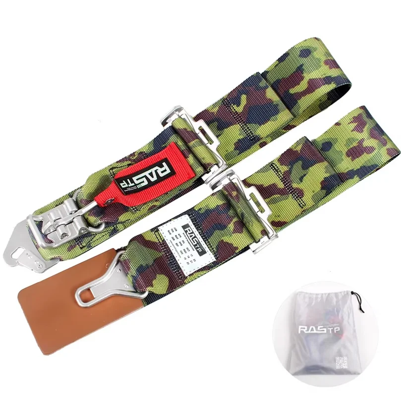 RASTP -Universal Lap Seat Belt 2 Point Adjustable /Retractable Safety Seat Belt fit for Truck Kart Go Kart UTV  RS-BAG045