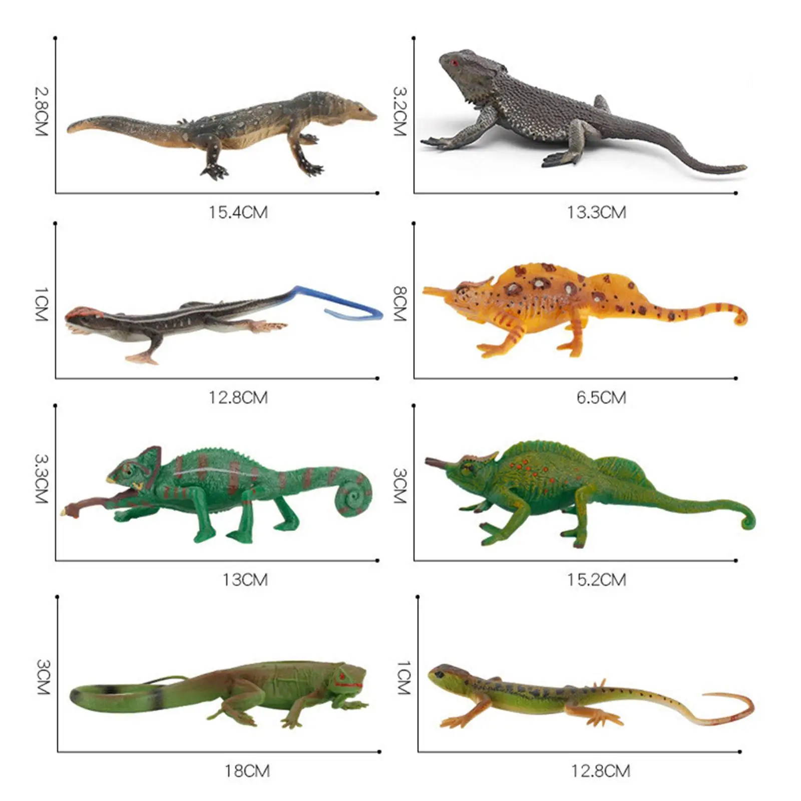 ตุ๊กตาสัตว์ 8 ชิ้นสําหรับงานปาร์ตี้ธีมรางวัลคาร์นิวัล