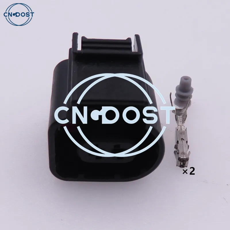 

1 Set 2 Pin 8K0 973 702 AC Assembly Car Water Temperature Auto Air Temperature Sensor Connector Socket 8K0973702