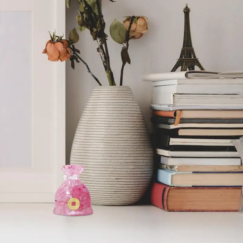 Patung uang Feng Shui Cina, patung hiasan kristal Feng Shui untuk keberuntungan, patung Feng Shui sederhana