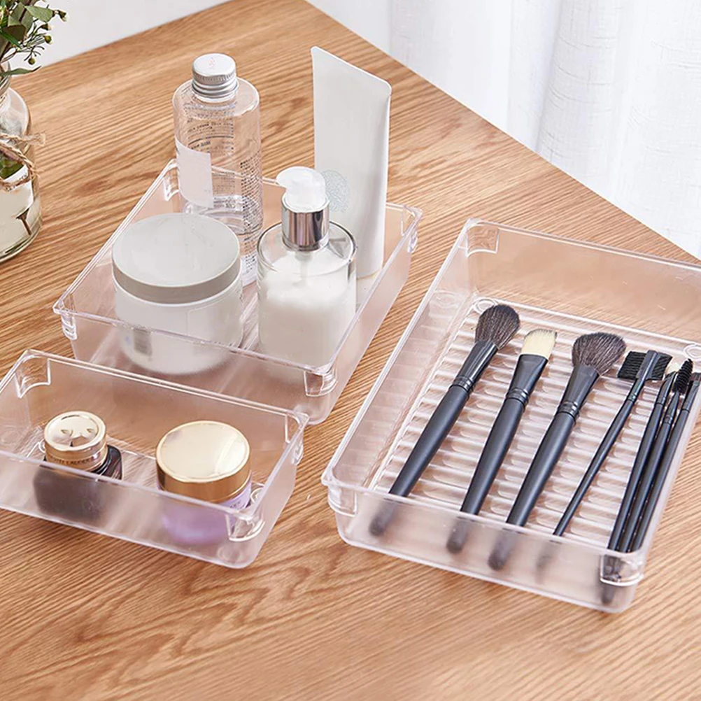 

Storage Box Set Drawer Organizer for Bathroom Trays Office Desk Organizers Drawers