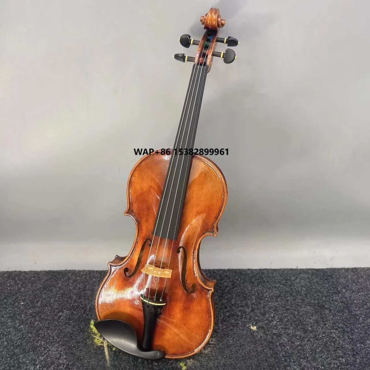 Customized Handmade European Spruce High Level Stradivari 1716 Violin 4/4 3/4 1/2 1/4