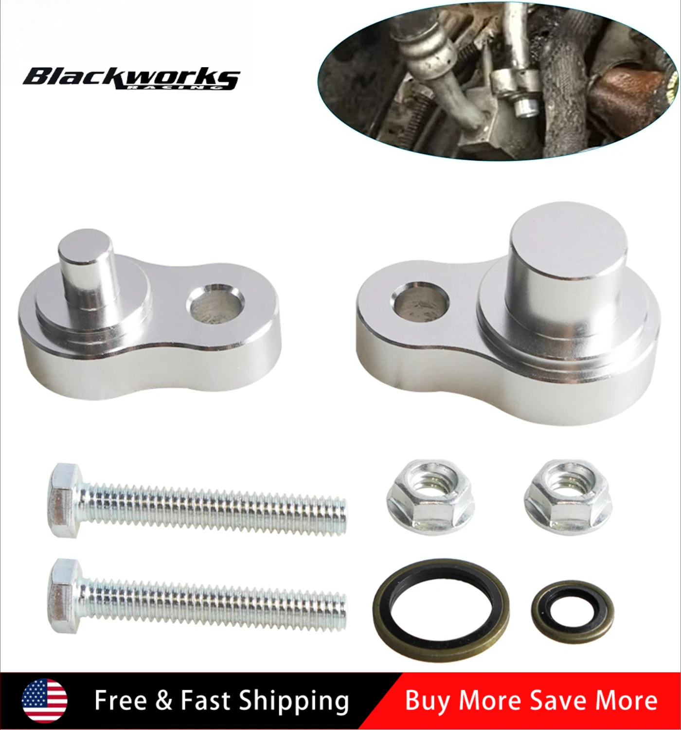 

Rear A/C Block Off Kit Line Terminator for 2002-2009 Chevy Trailblazer GMC Envoy Select Minivan, Mid-Size and Compact SUV