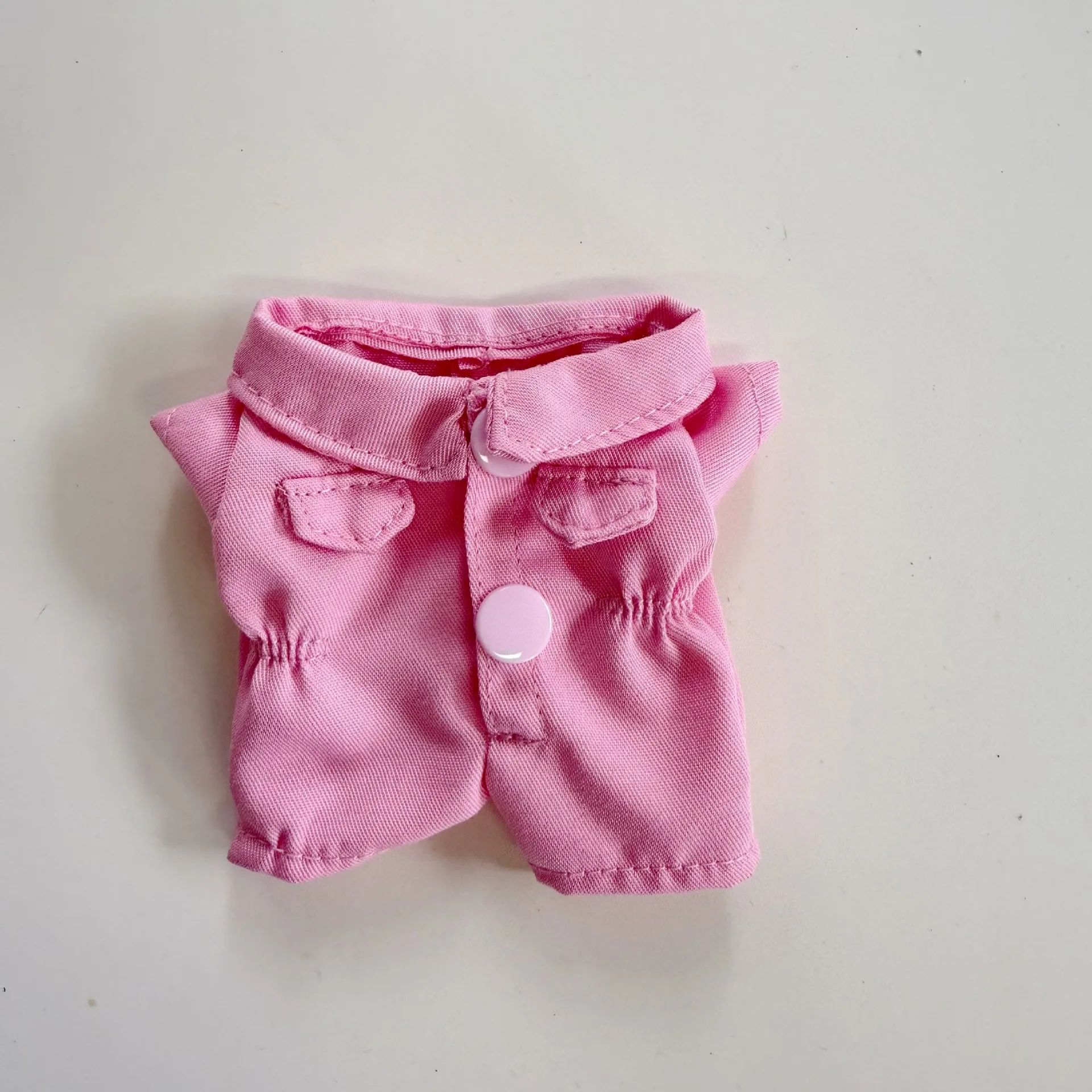 Labubu V3 Doll Clothes Vibrant Multi-Color Utility Overall 15/17cm Plush Doll'S Clothes Labubu I II III Idol Dolls Accessories