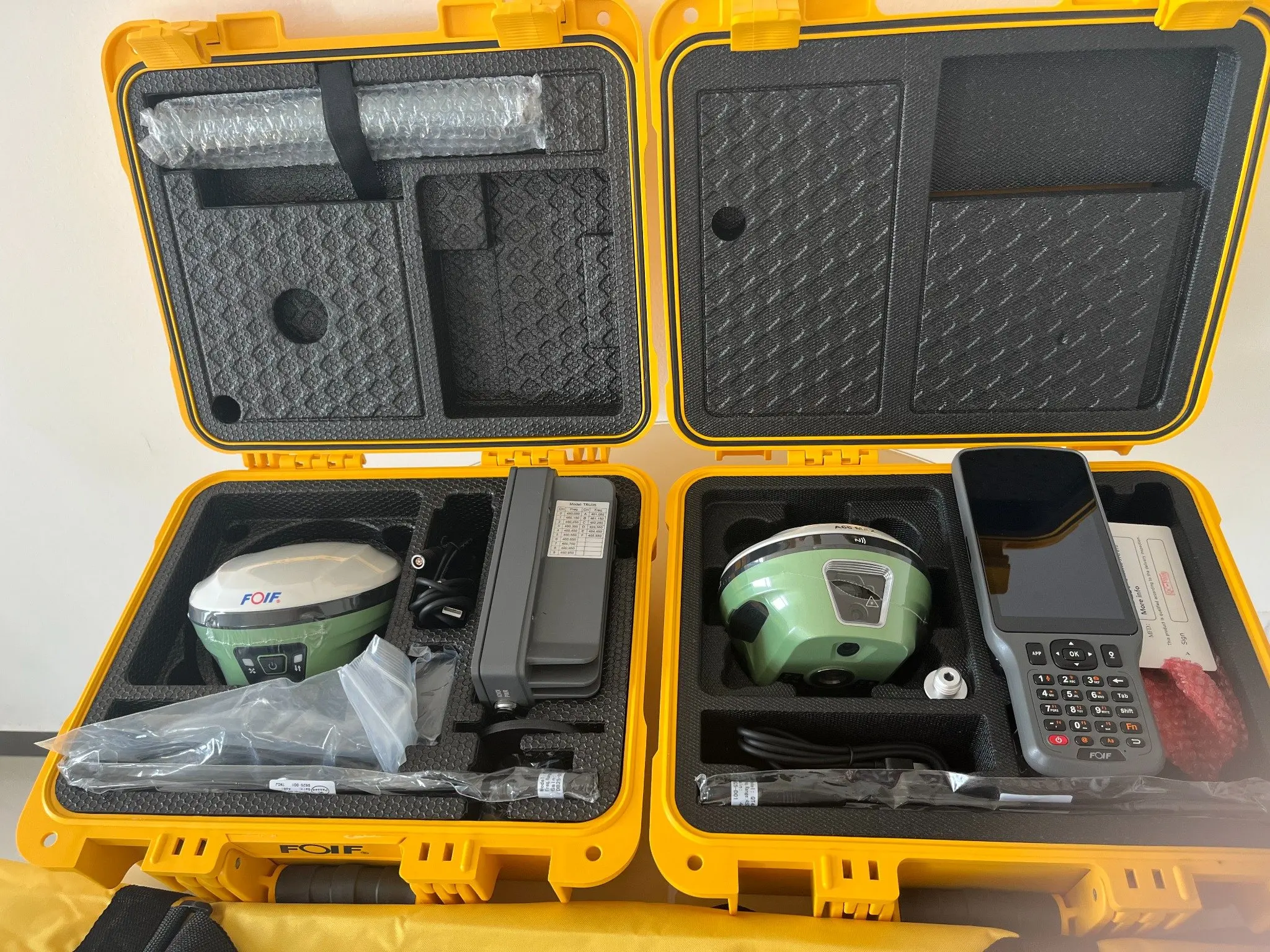 FOIF A66MAX RTK Differential GPS GNSS, Surveying Equipment, with Laser & AR for Topographic Mapping
