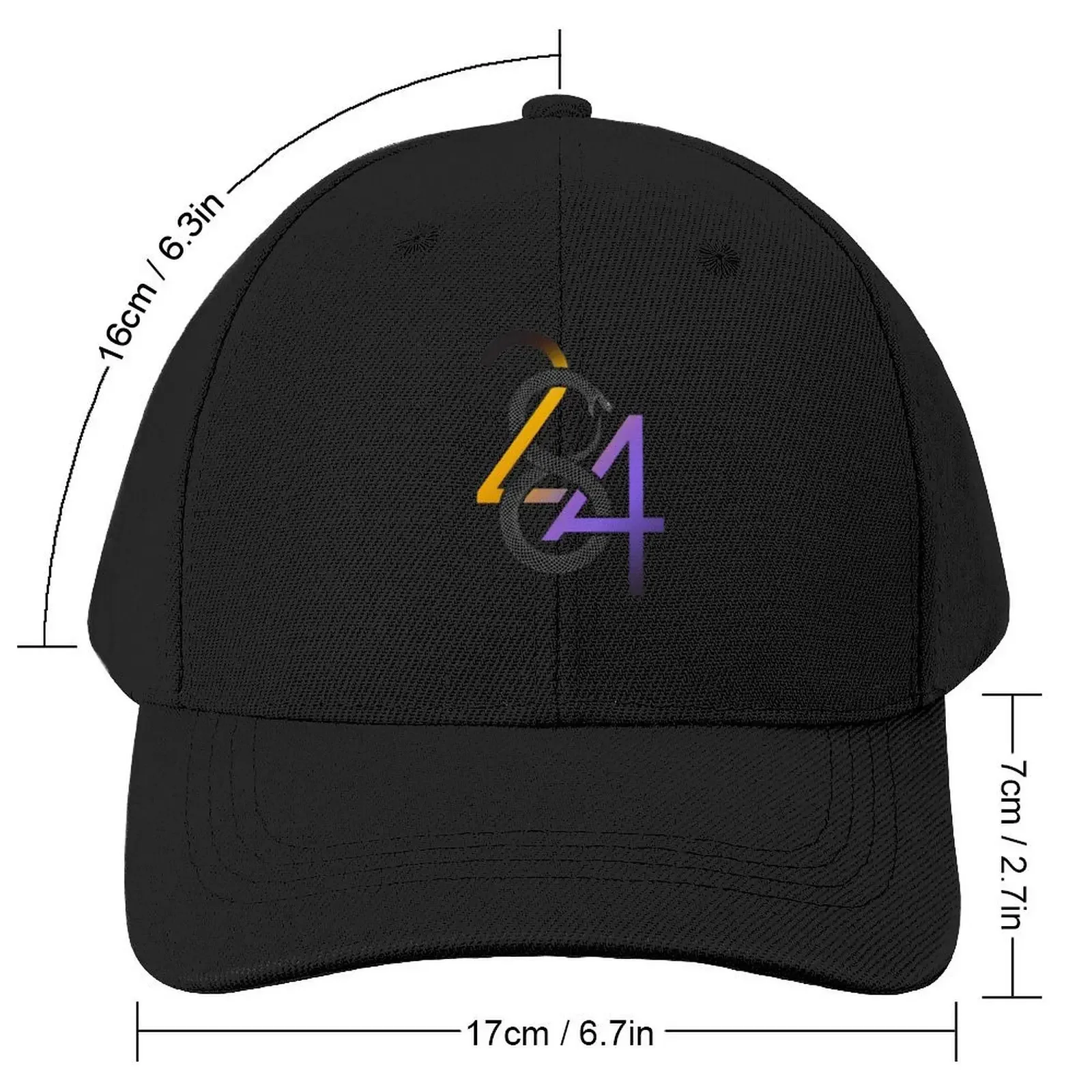 Black Mamba Baseball Cap Hat Man Luxury Christmas Hat Hat Man For The Sun Rugby Women's Beach Outlet Men's