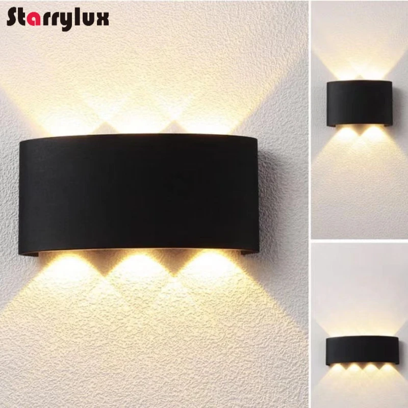 

ABS Wall Light | Warm LED | 2-10 Heads | For Garden/Corridor