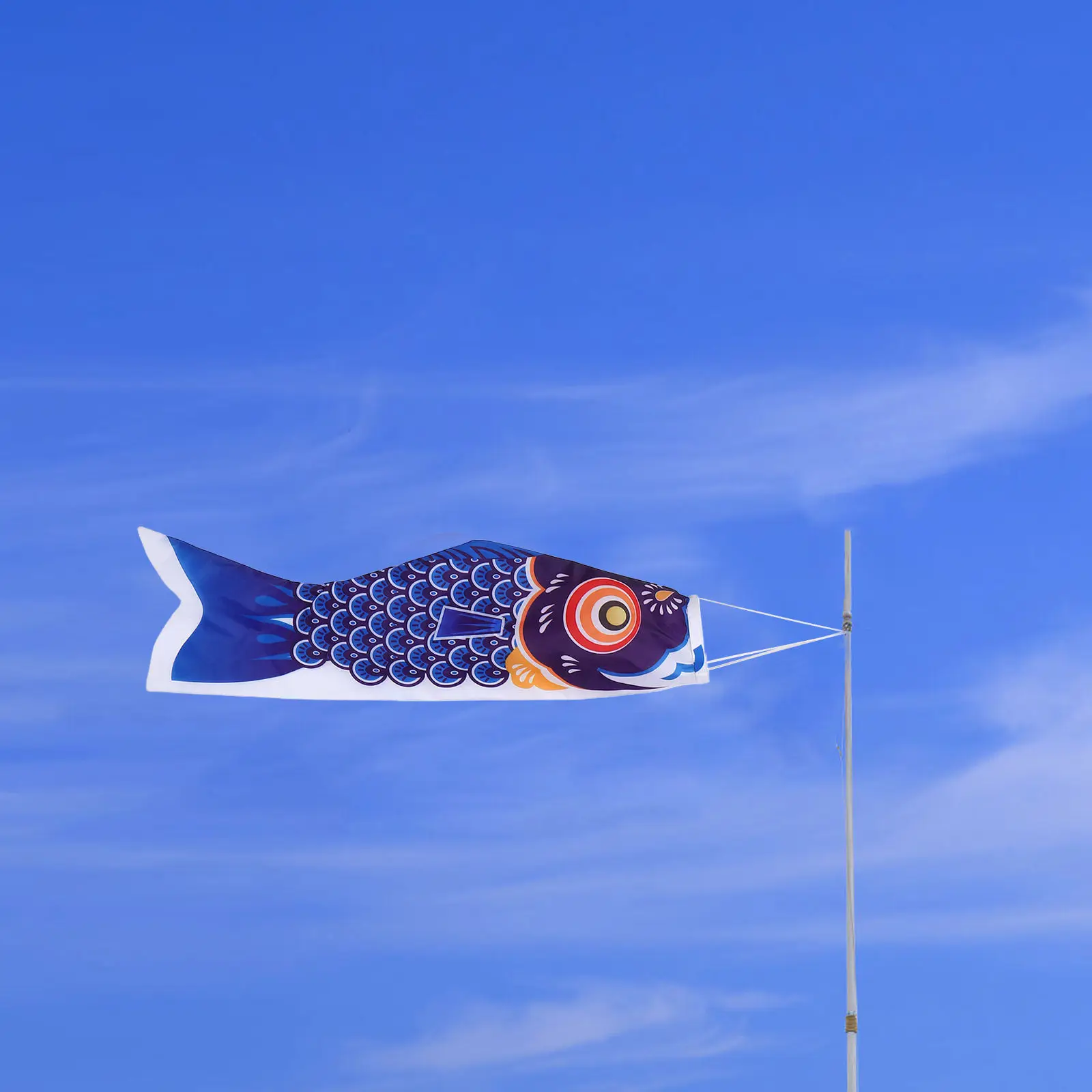 Japanese Carp Windsock Flag 39 Inch Traditional Fish Banner Outdoor Garden Festival Decorations Japanese Windsock
