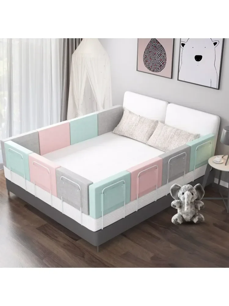 Clôture de lit de bébé souple Anti-collision, garde-corps de chevet pour enfants, Protection de lit Anti-chute pour nouveau-né, Protection universelle pour lit d'enfants