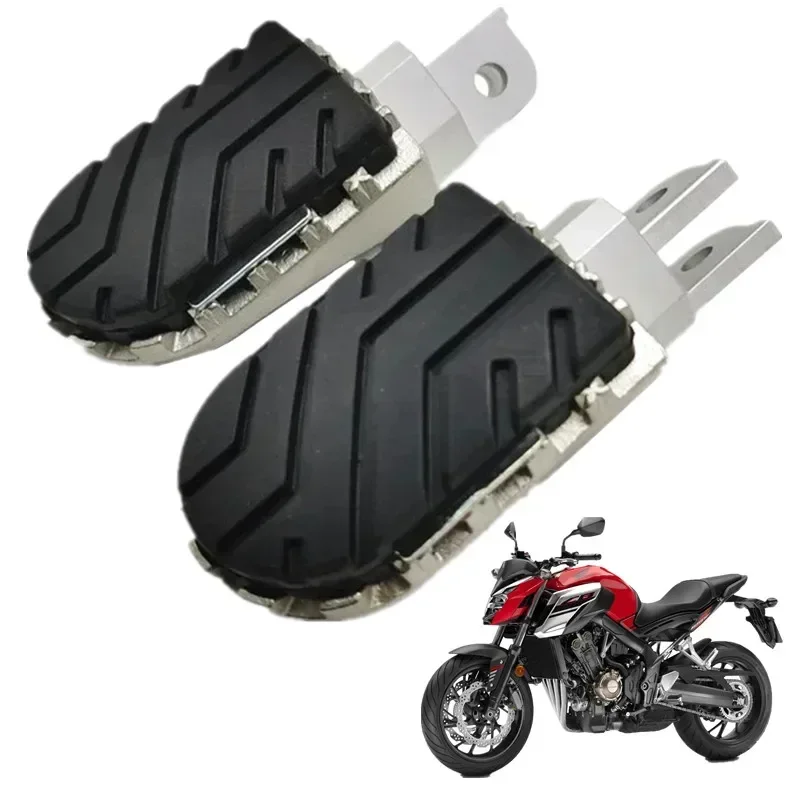 

FOR Honda CB650F CBR650F CB650R CBR650R Motorcycle Accessories Front Footpegs Foot Rest Peg