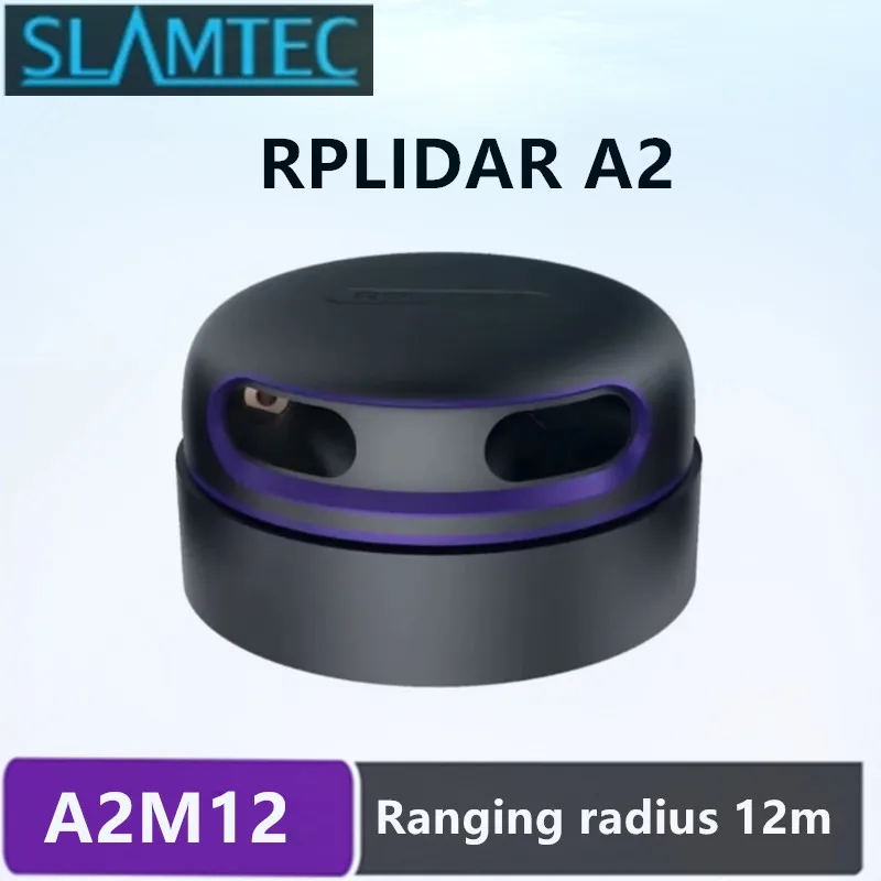 SLAMTEC RPLIDAR A2M12 360° Laser Range Scanne Triangular Ranging 12m lidar Mapper Rplidar Scanner Kit sensor measurement tool